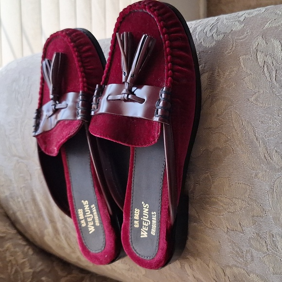 Willow Mule Velvet Loafers Size 7 M - Picture 2 of 6